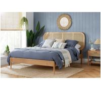 Birlea Elina Double Wooden Bed Frame - Oak
