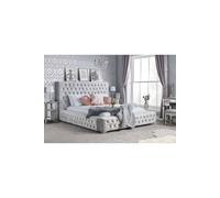 Birlea Grande Bed In Grey Grey King