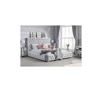 Birlea Grande Bed in Grey | Size: Double Birlea Grey Double