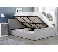 Birlea Double Stratus Ottoman Bed Grey, Grey