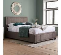 Birlea Hannover Fabric Bed Small Dbl Grey