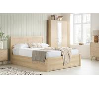 Birlea Herringford Wooden Ottoman Bed Frame, King Size Dimensions: 5′ x 6′6″ (150cm x 200cm)