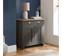 Birlea Highgate 2 Door 2 Drawer Sideboard, Grey