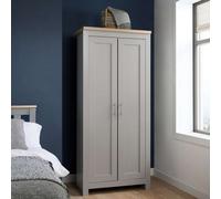 Birlea Highgate 2 Door Wardrobe Grey & Oak