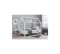 Birlea Home Bed Children's Wooden Bed Frame in White | Size: Single Birlea White Single