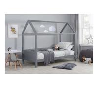 Birlea Home Single Bed Frame In Grey