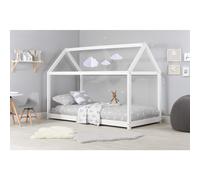 Birlea, House Kids Bed, White, Pine, 90cm