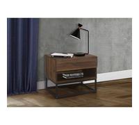 Birlea Houston 1 Drawer Bedside Walnut