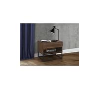 Birlea Houston 1 Drawer Bedside Walnut In Brown Brown One Size