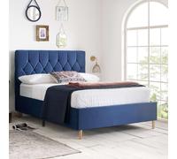 Birlea Loxley Bed in Blue | Size: Double Birlea Blue Double
