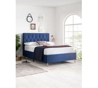 Birlea Loxley King Bed Frame In Blue