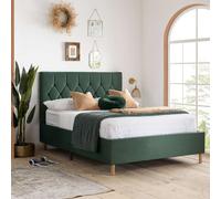 Birlea Loxley Small Double Bed Frame In Green