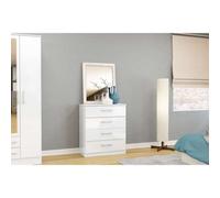Birlea Lynx 4 Drawer Chest White