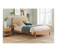 Birlea Margot Super King Rattan Bed Oak