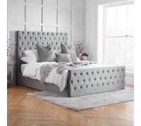 Birlea Marquis Ottoman Bed - Grey - Super King