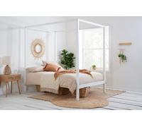 Birlea Mercia Four Poster King Bed White