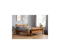 Birlea 135cm Double Miami Bed - Pine, Brown