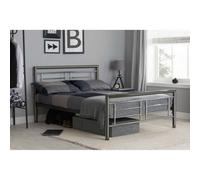 Birlea Montana King Bed Silver