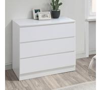 Birlea Oslo 3 Drawer Chest White