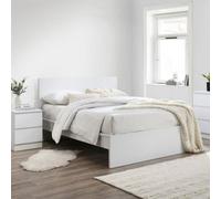 Birlea Oslo Double Bed Frame In White