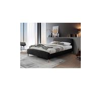 Birlea Otley Bed in Charcoal | Size: Double Birlea Charcoal Double