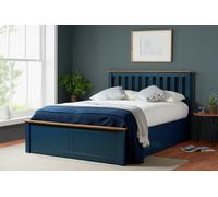 Birlea Phoenix Double End Lift Ottoman Bed - Navy