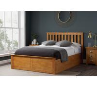 Birlea Phoenix Double End Lift Ottoman Bed - Oak