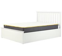 Birlea Phoenix Double End Lift Ottoman Bed - White