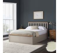 Birlea Phoenix Kingsize End Lift Ottoman Bed - Pearl Grey