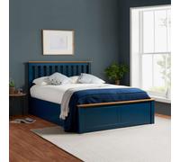 Birlea Phoenix Ottoman Bed - Navy Blue - Small Double