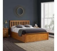 Birlea Phoenix Ottoman Bed - Oak - King