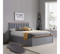 Birlea Phoenix Ottoman Bed - Stone Grey - Small Double