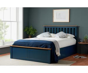 Birlea Phoenix Ottoman Kingsize Wooden Bed Frame - Navy