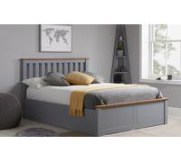Birlea Phoenix Wooden Ottoman Bed Frame, Double, Blue Dimensions: 4′6″ x 6′3″ (135cm x 190cm)