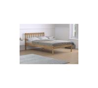 Porto Double Bed Brown Birlea Brown Small Double