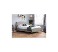 Birlea Quebec Bed In Grey Grey Double