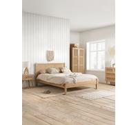 Birlea Rattan Bed Frame Croxley in Natural | Size: Double Birlea Natural Double