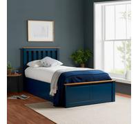 Birlea Phoenix Single Ottoman Bed - Blue, Blue
