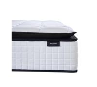 Birlea Sleepsoul Bliss 2000 Mattress Memory Foam Pocket Sprung In White White Super King