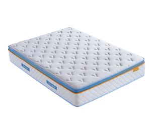 Birlea SleepSoul Heaven 2000 Mattress Memory Foam Pocket Sprung in White | Size: Super King Birlea White Super King