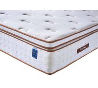 SleepSoul Space 3000 Pocket Memory Pillow Top Mattress, Double Dimensions: 4′6″ x 6′3″ (135cm x 190cm)