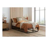 Birlea Soho Single metal platform bed black