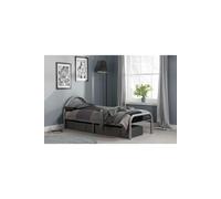 Birlea Solo Bed in Silver | Size: Single Birlea Silver Single