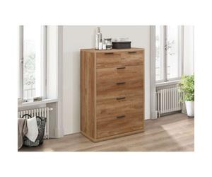 Birlea Stockwell 4 + 2 Chest Rustic Oak
