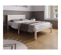 Birlea Trent Double Bed Frame In White