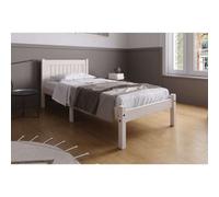 Birlea Trent Single Bed Frame In White