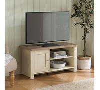 TV Unit Blue Oak Birlea Highgate Small Entertainment Navy Farmhouse Shabby Chic Birlea White One Size