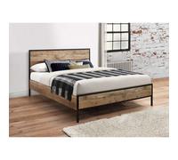 Birlea Urban King Size Bed In Rustic