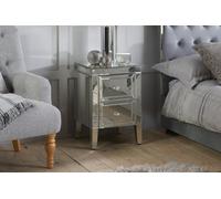 Birlea Valencia 2 Drawer Bedside Mirrored