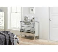 Birlea Valencia 3 Drawer Chest Mirrored
